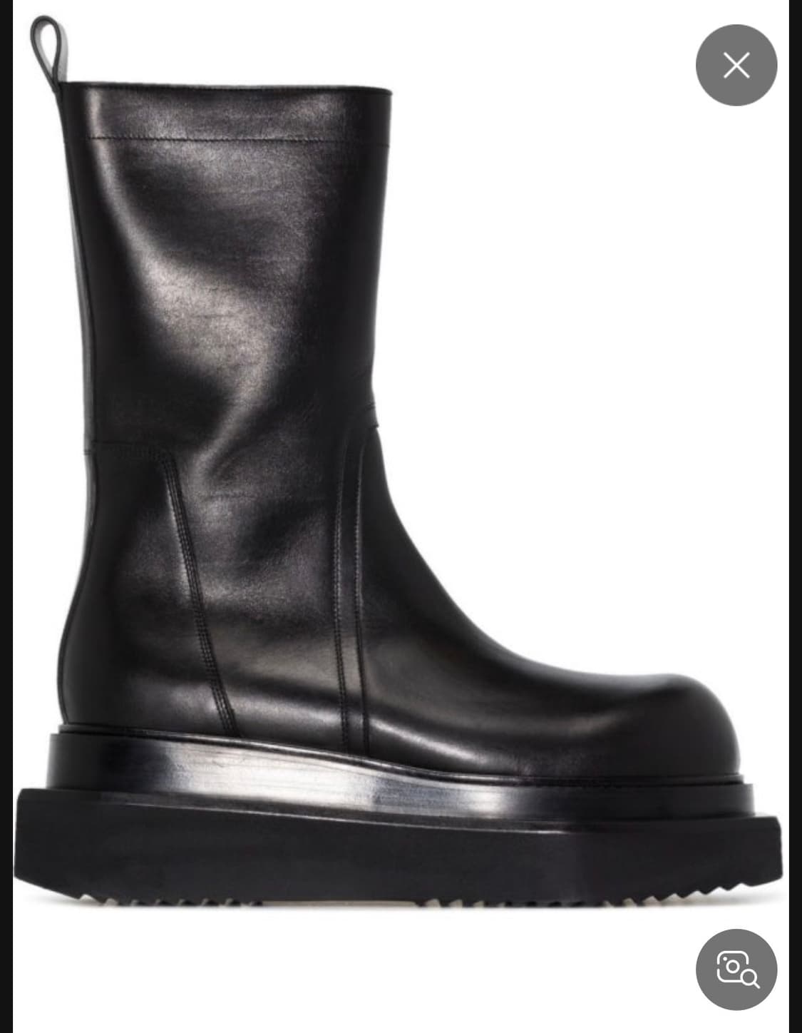 릭오웬스 22ss 사이클롭스 부츠 (44사이즈) 상품이미지1