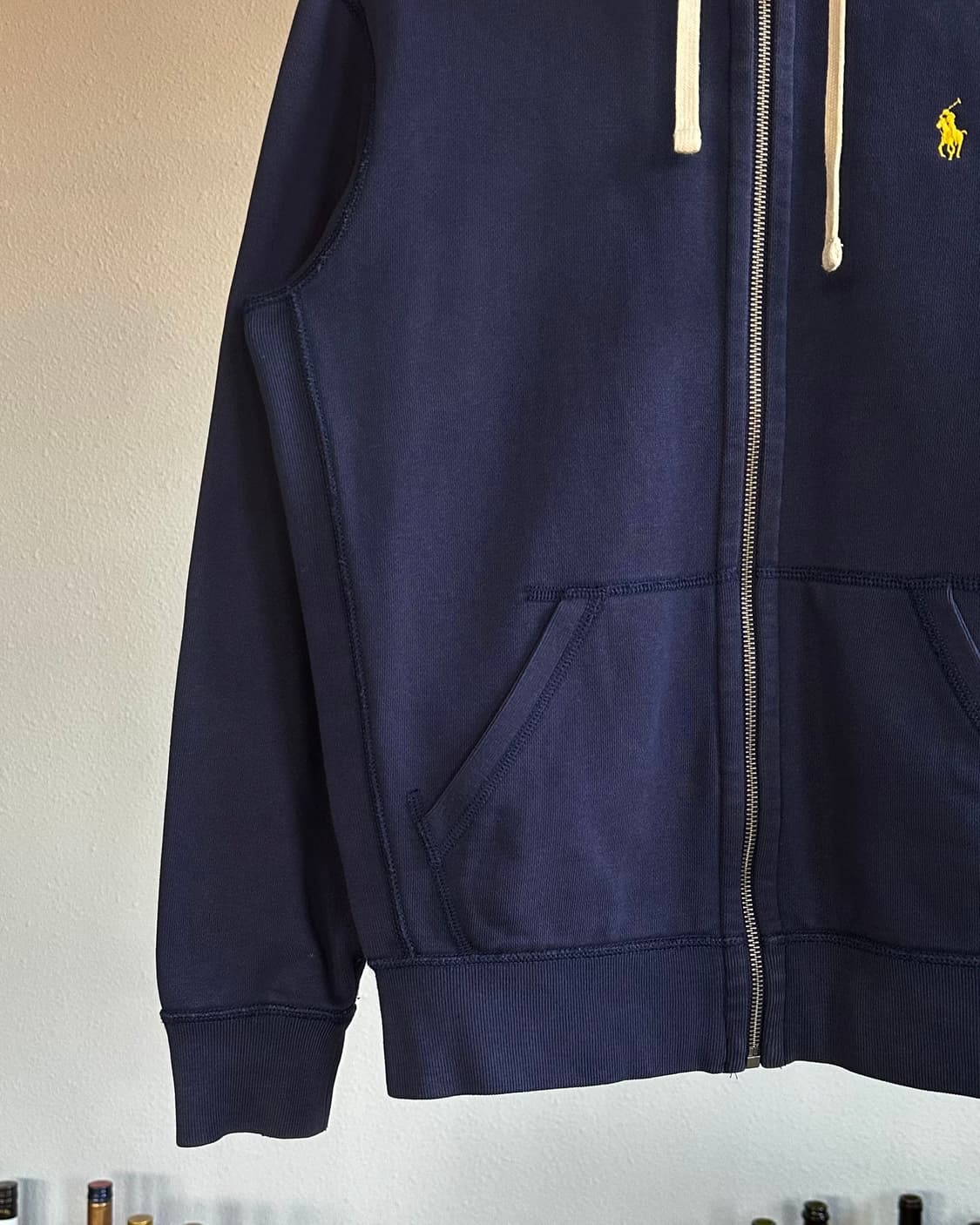 [S]폴로 랄프로렌 네이비 기모 후드집업 상품이미지3