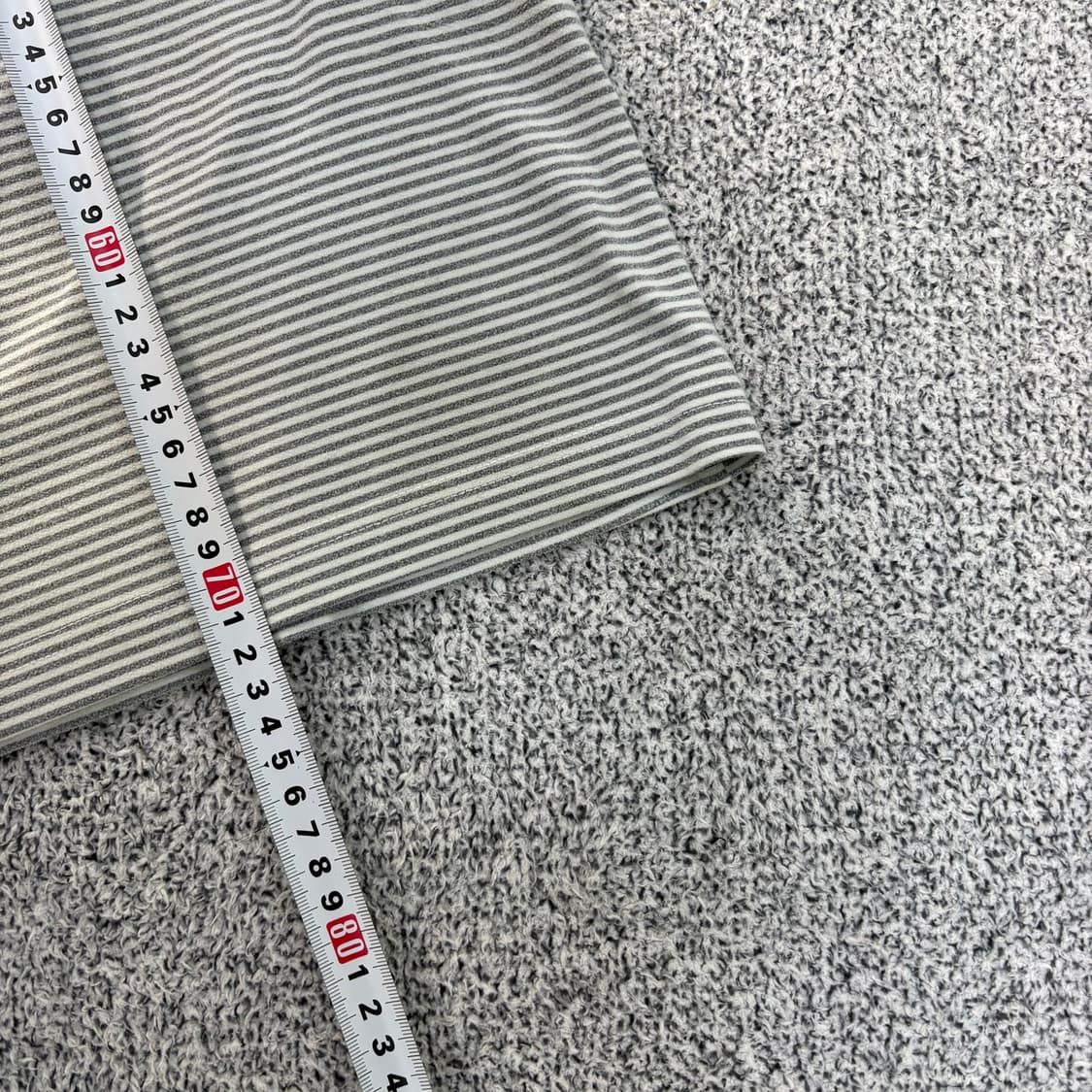 실측 PING 스트라이프 반목 긴팔티 0305J 상품이미지7