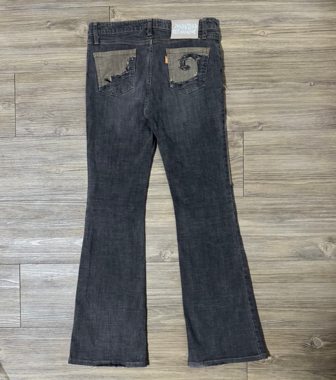 Mash mania 패치워크 플레어 진 상품이미지2