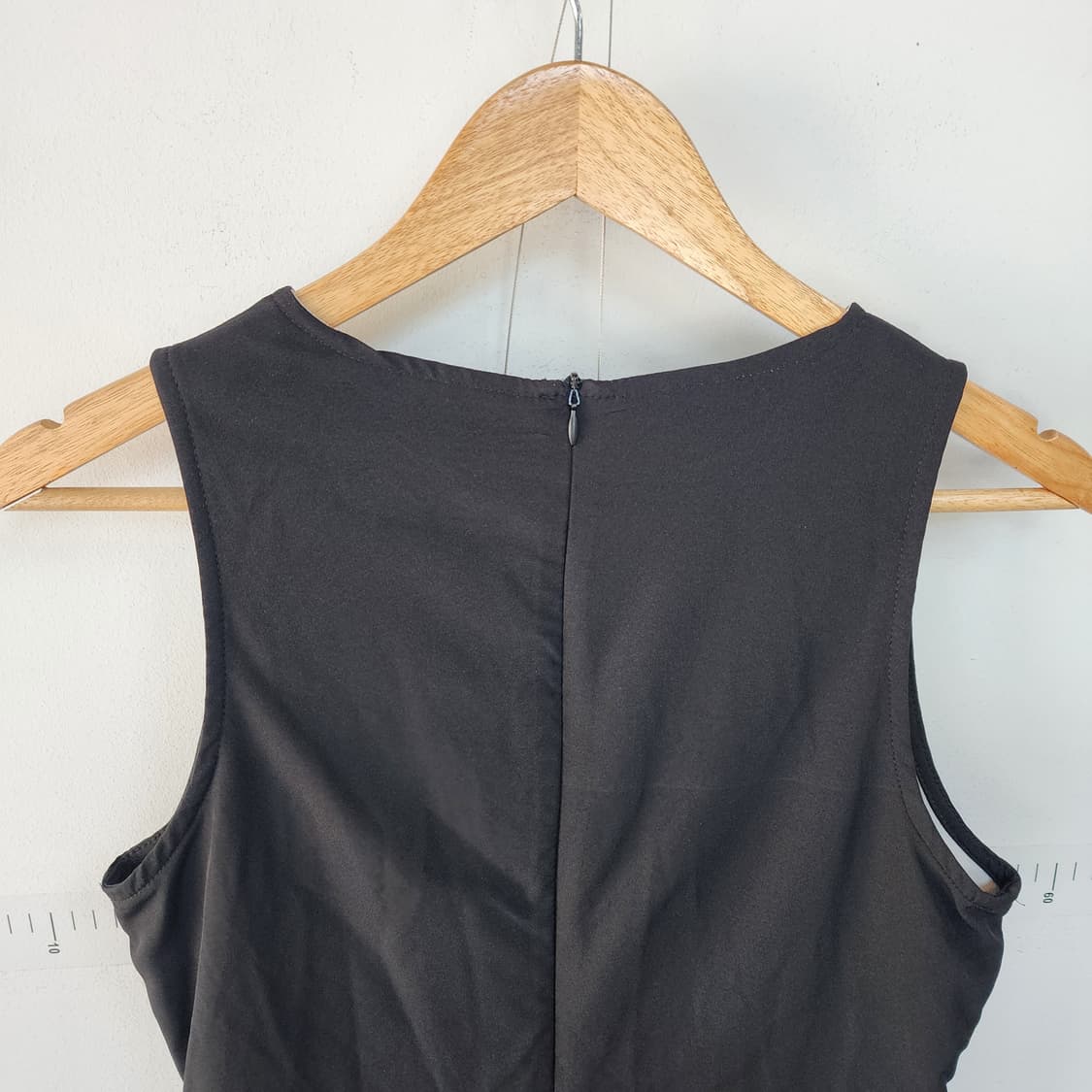 명품 블랙 롱 원피스겸 점프슈트 상품이미지6