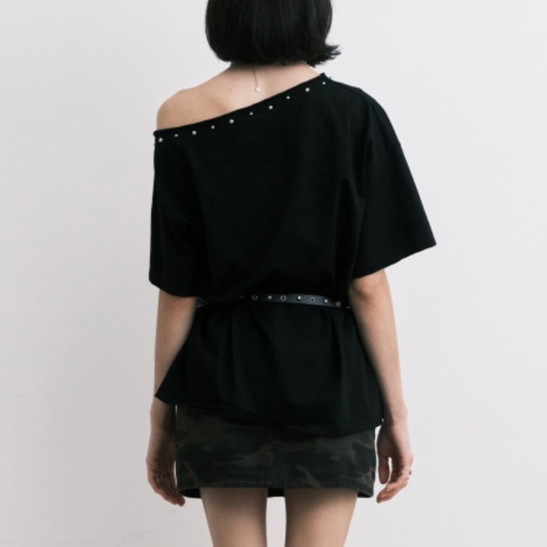 MIDNIGHT MOVE 89 rivet t black 상품이미지4