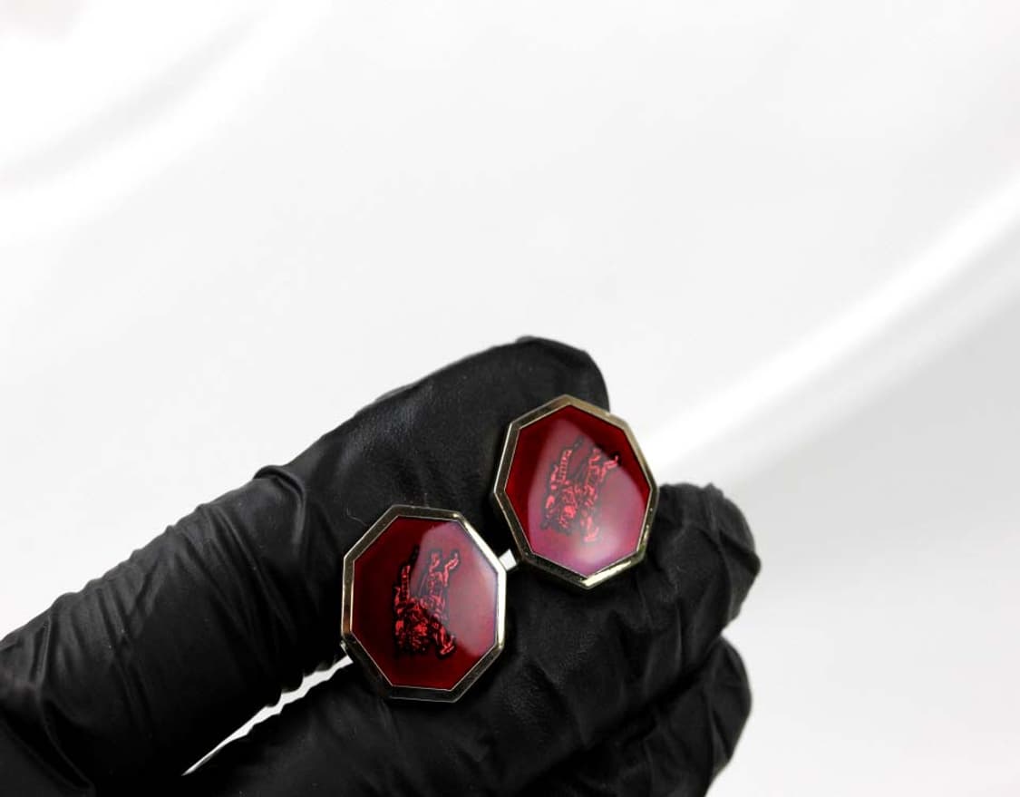 버버리 B+등급 남자 명품 커프스 빈티지 상품이미지6