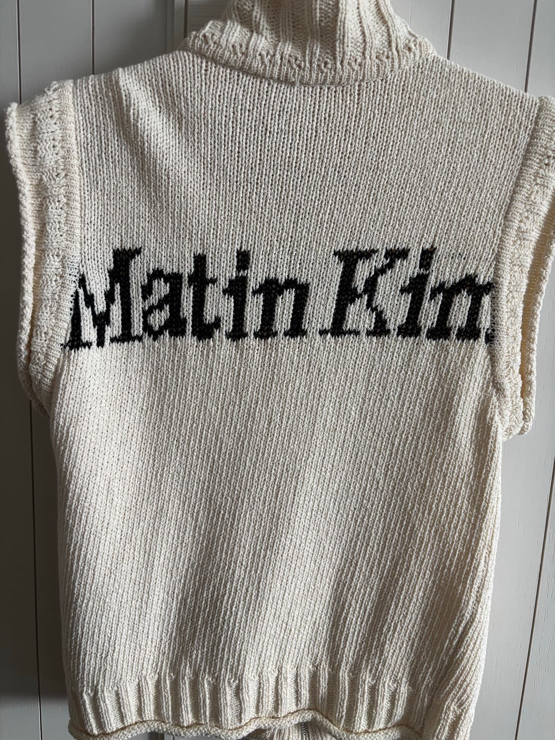 마뗑킴 스펠포인트 니트 베스트 팝니당 상품이미지2