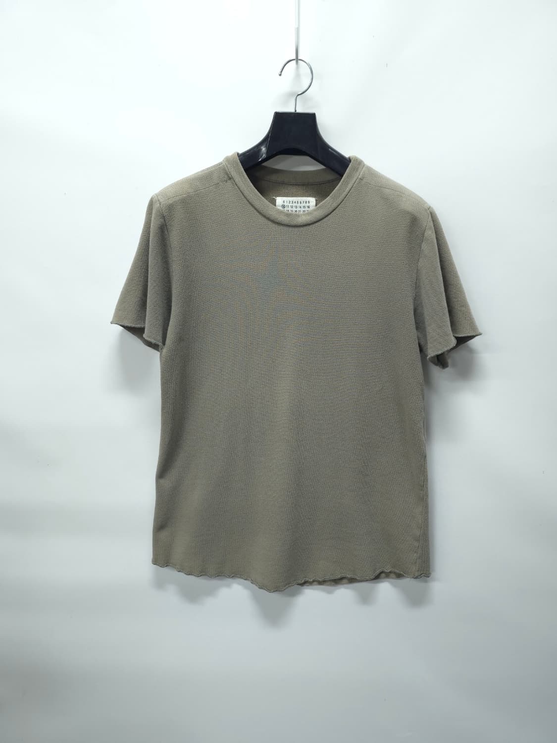 메종마르지엘라 4스티치 컷오프 반팔 니트 티셔츠(95) 상품이미지1