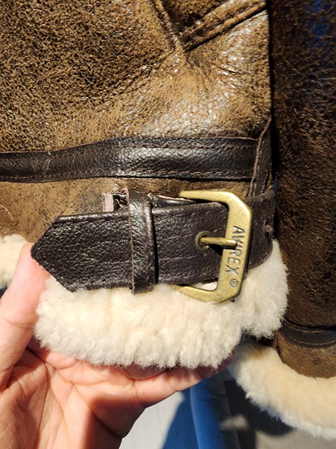 70's 아비렉스 B-3 무스탕 상품이미지5