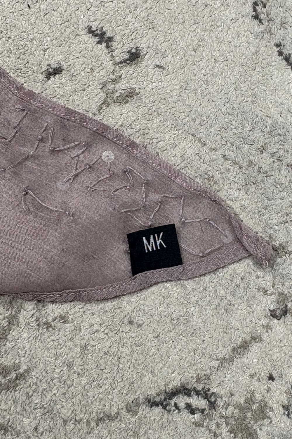 Sequin Mauve Scarf 상품이미지4