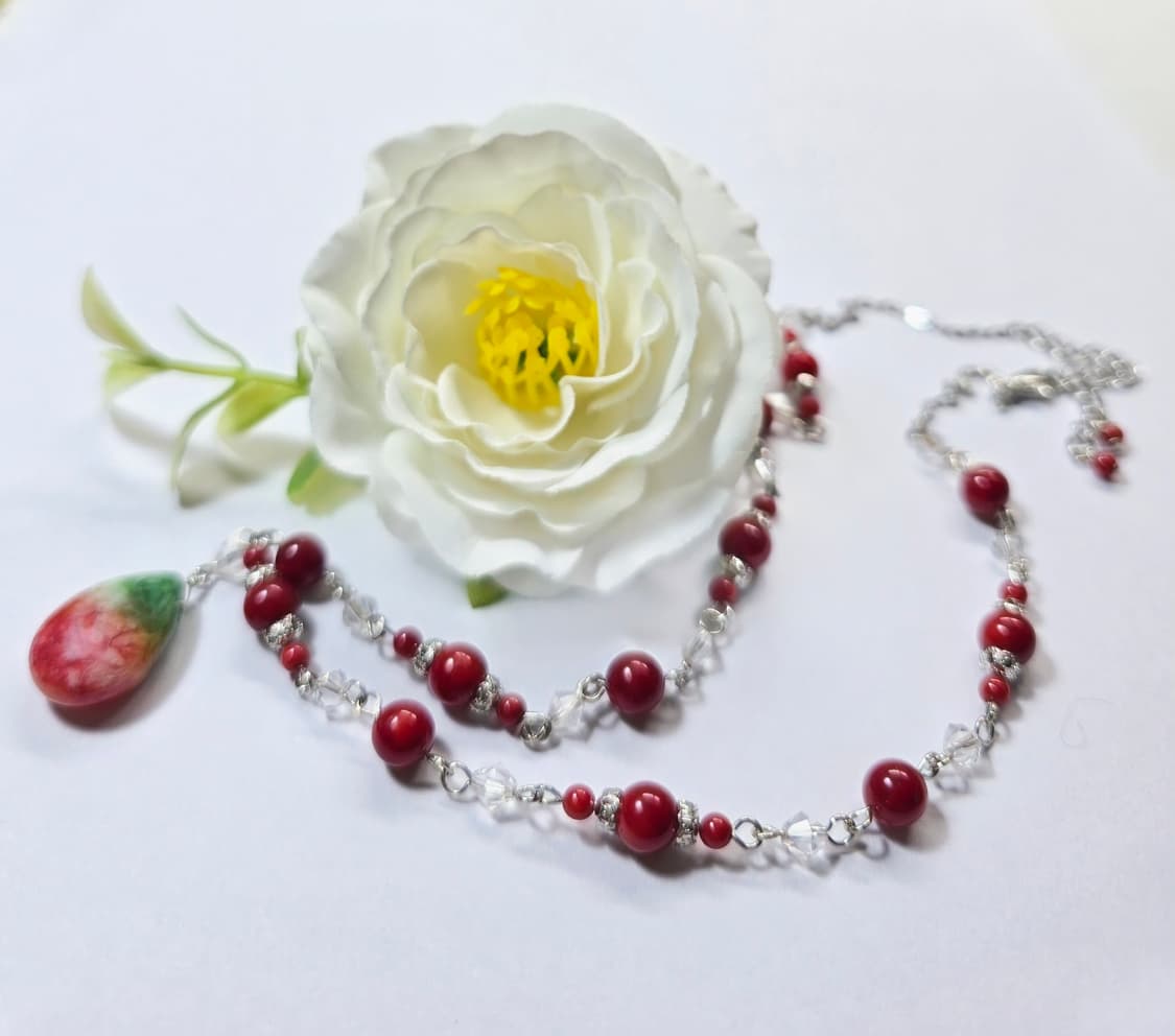 산호석 목걸이 상품이미지2