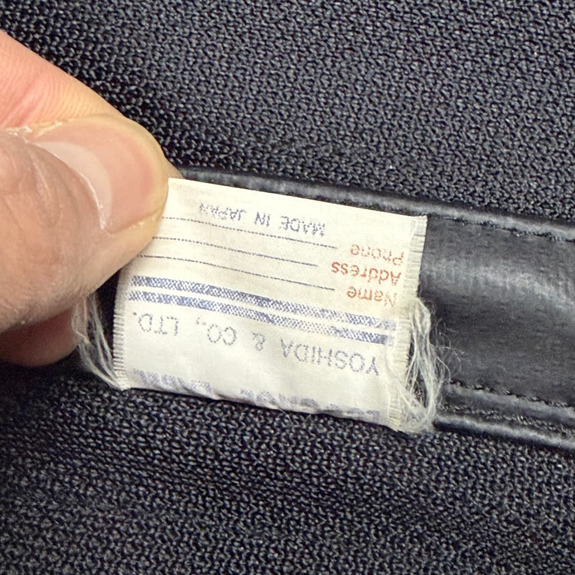 요시다포터 러기지라벨 뉴라이너 럭색 블랙 상품이미지10