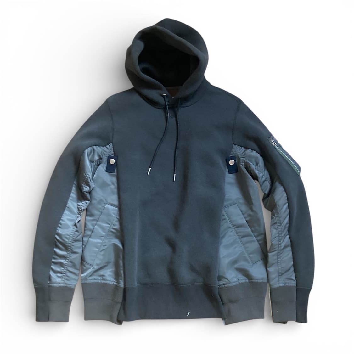 사카이 스폰지 스웻 후드 그레이 상품이미지1