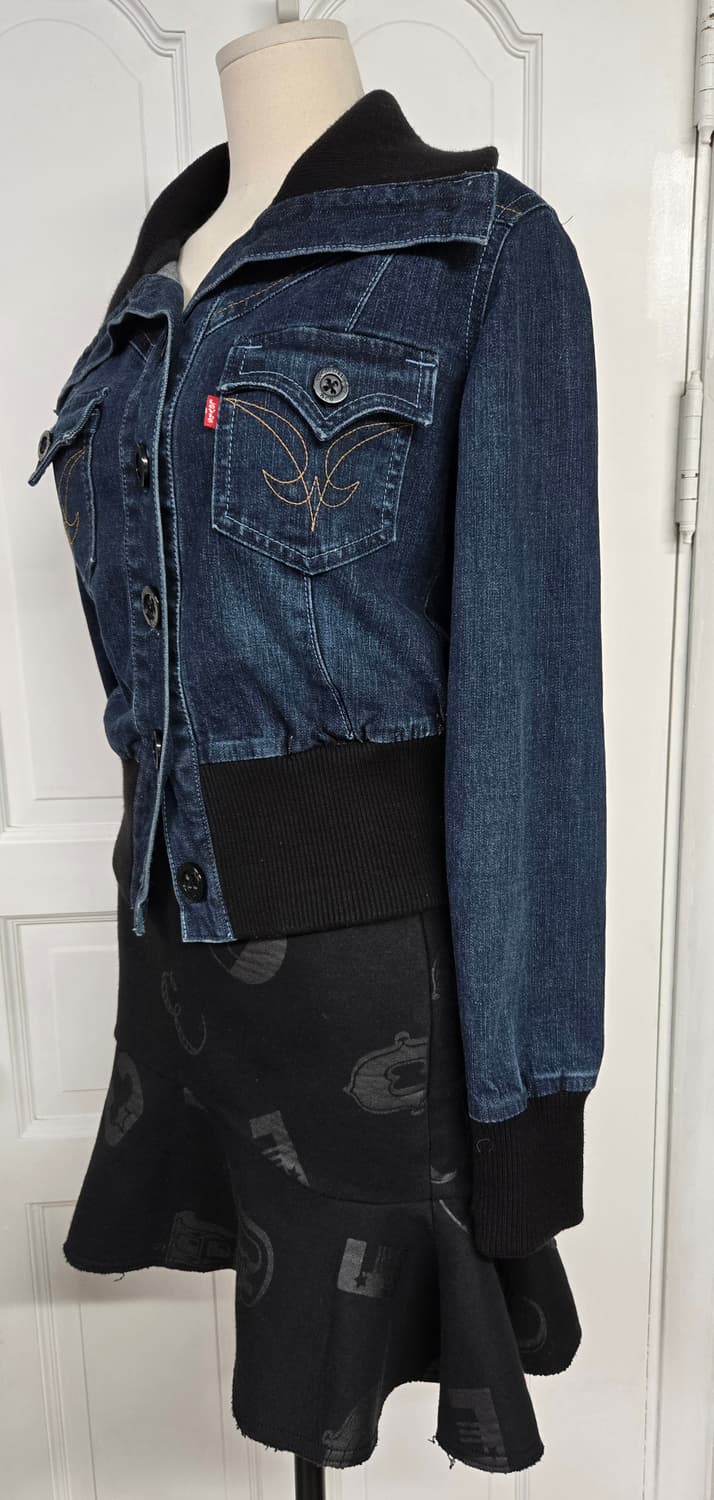 리바이스 카라배색 빈티지 데님자켓 상품이미지3