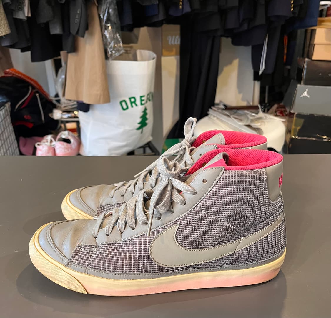 나이키 블레이저 미드 그레이 핑크 (285mm)  상품이미지2