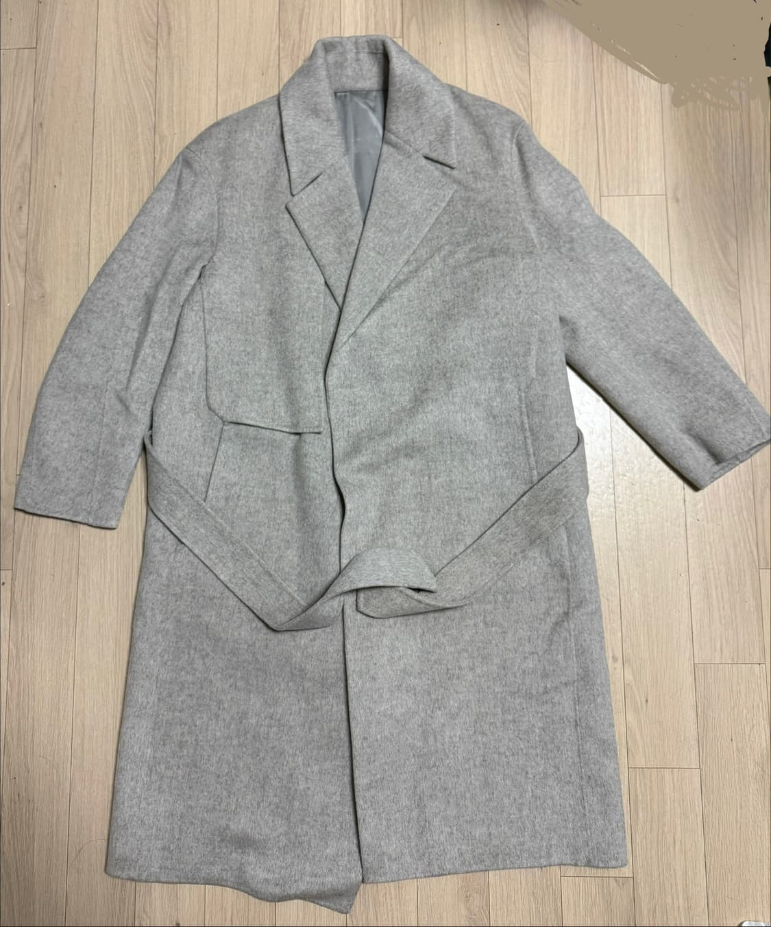 알레그리(allegri) 캐시미어 오버핏 로브 코트 48 상품이미지1