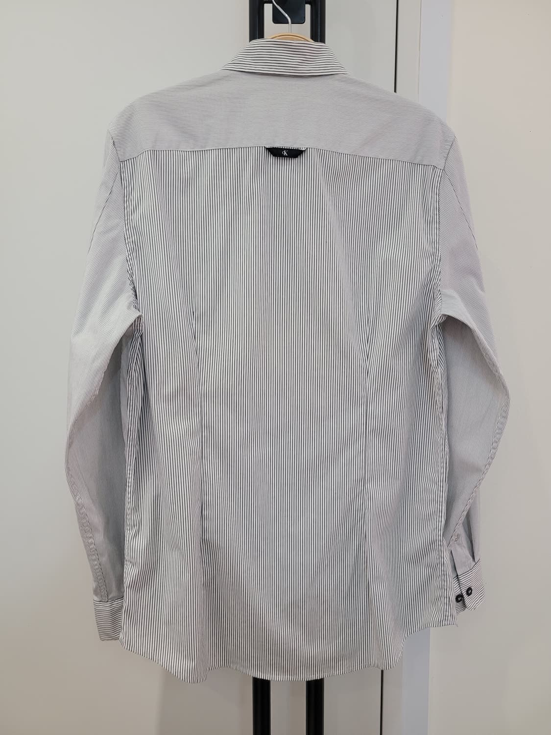 캘빈클라인 남성 스트라이프 믹스패턴 긴팔 셔츠 S사이즈 상품이미지8