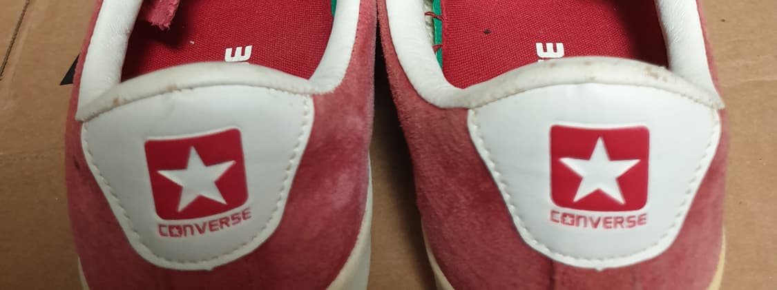 컨버스 CONS 스타플레이어 스웨이드 빈티지레드 스니커즈 (250) 상품이미지4