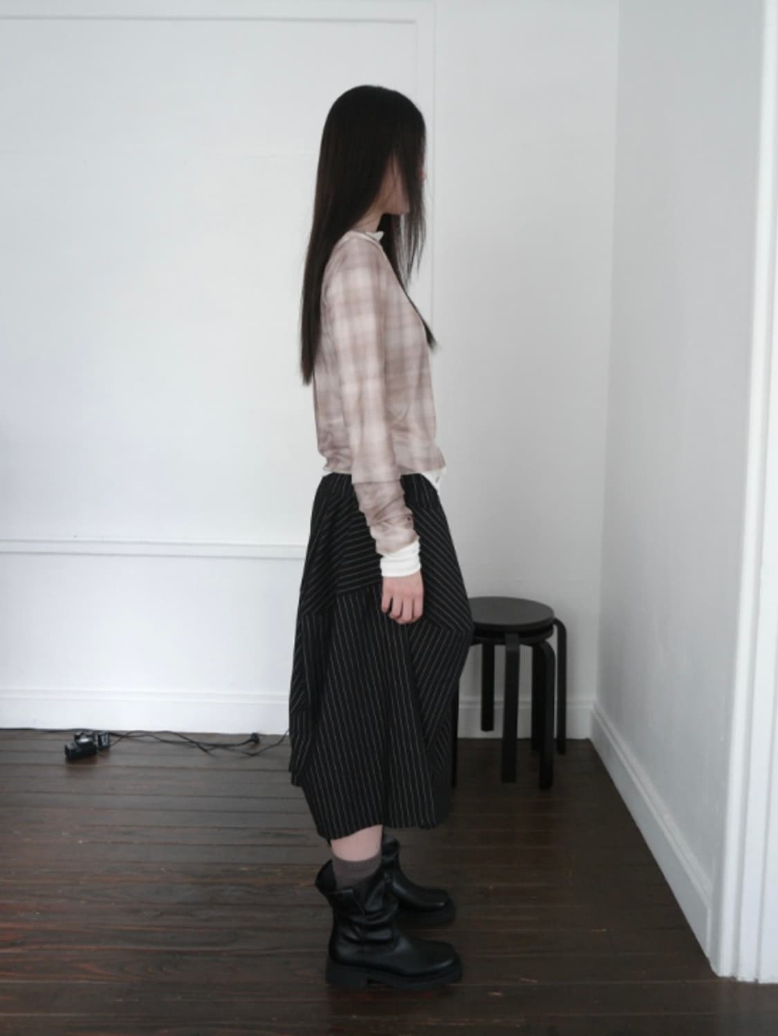 애프터먼데이 volume pintuck skirt pants  상품이미지1