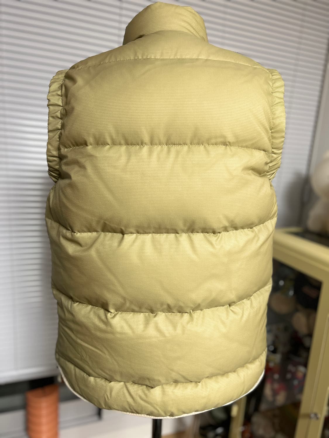 VISVIM 올드비즈빔 레더 믹스 패딩 조끼 L 상품이미지6