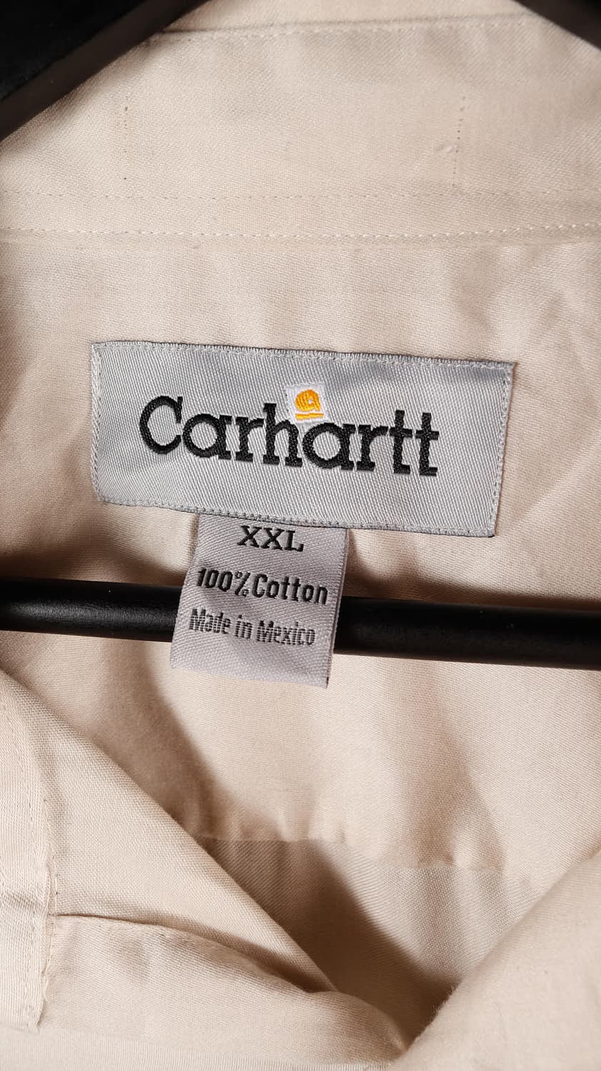 칼하트 원포켓 아이보리 셔츠 상품이미지5