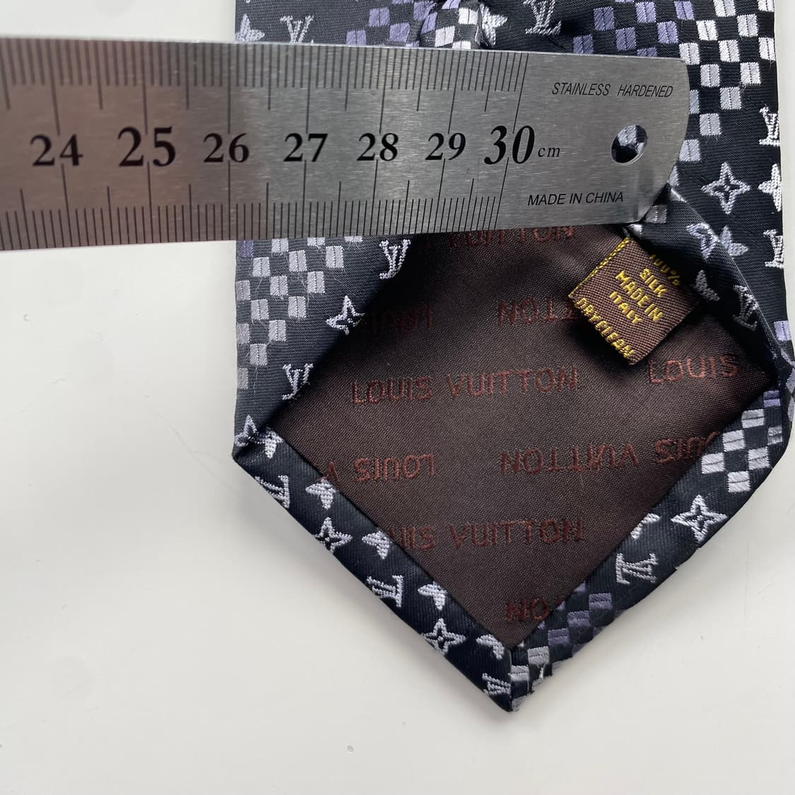 루이비통 (LOUIS VUITTON) 모노그램 정품 명품넥타이 상품이미지7