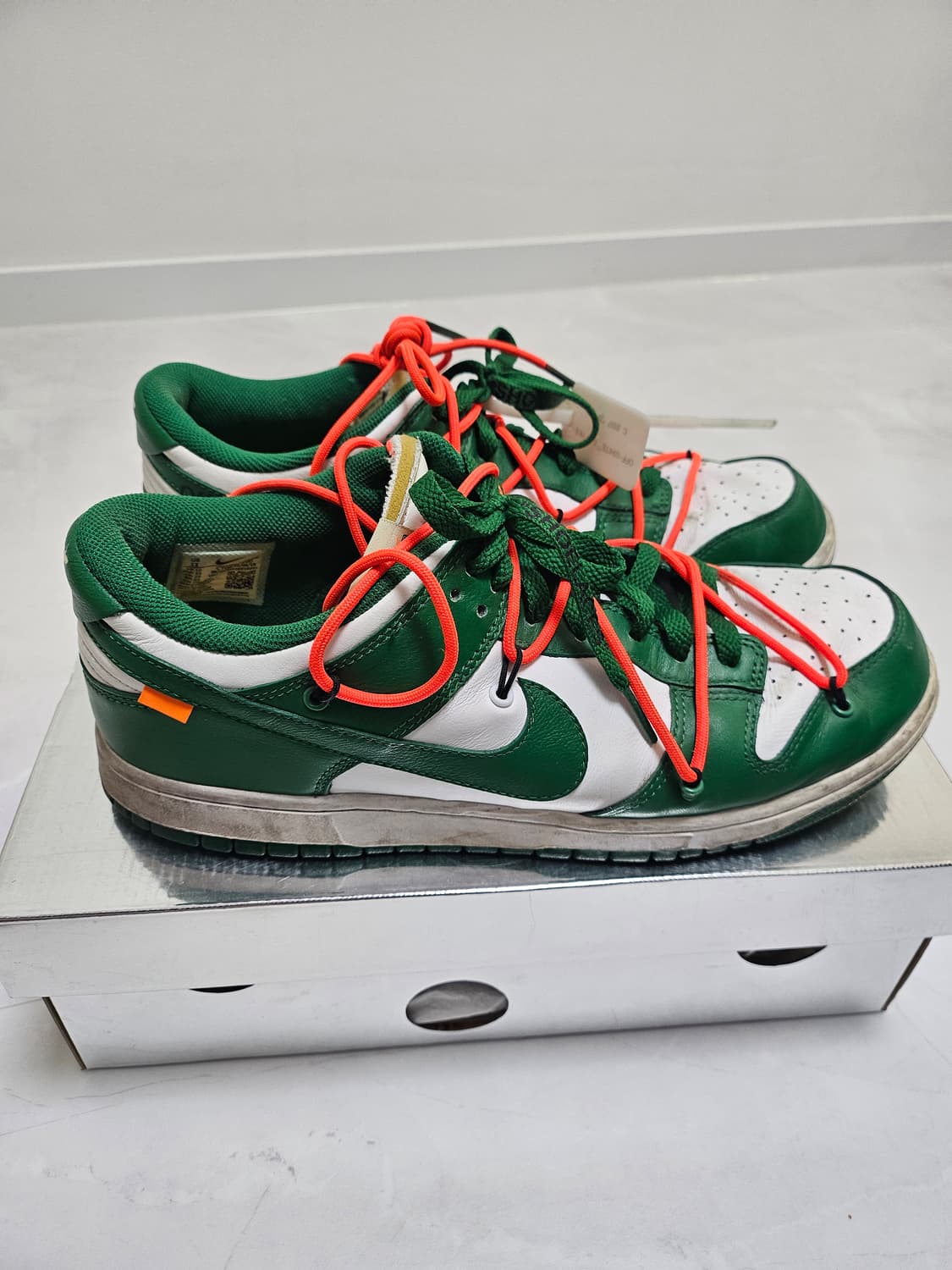 나이키 오프화이트 덩크 그린 상품이미지2