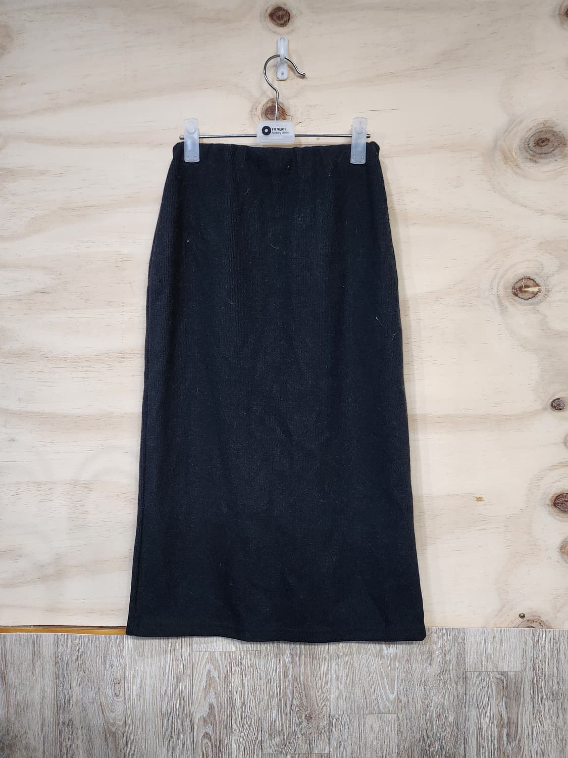 559) 여성 니트 밴딩 미디 스커트 상품이미지1