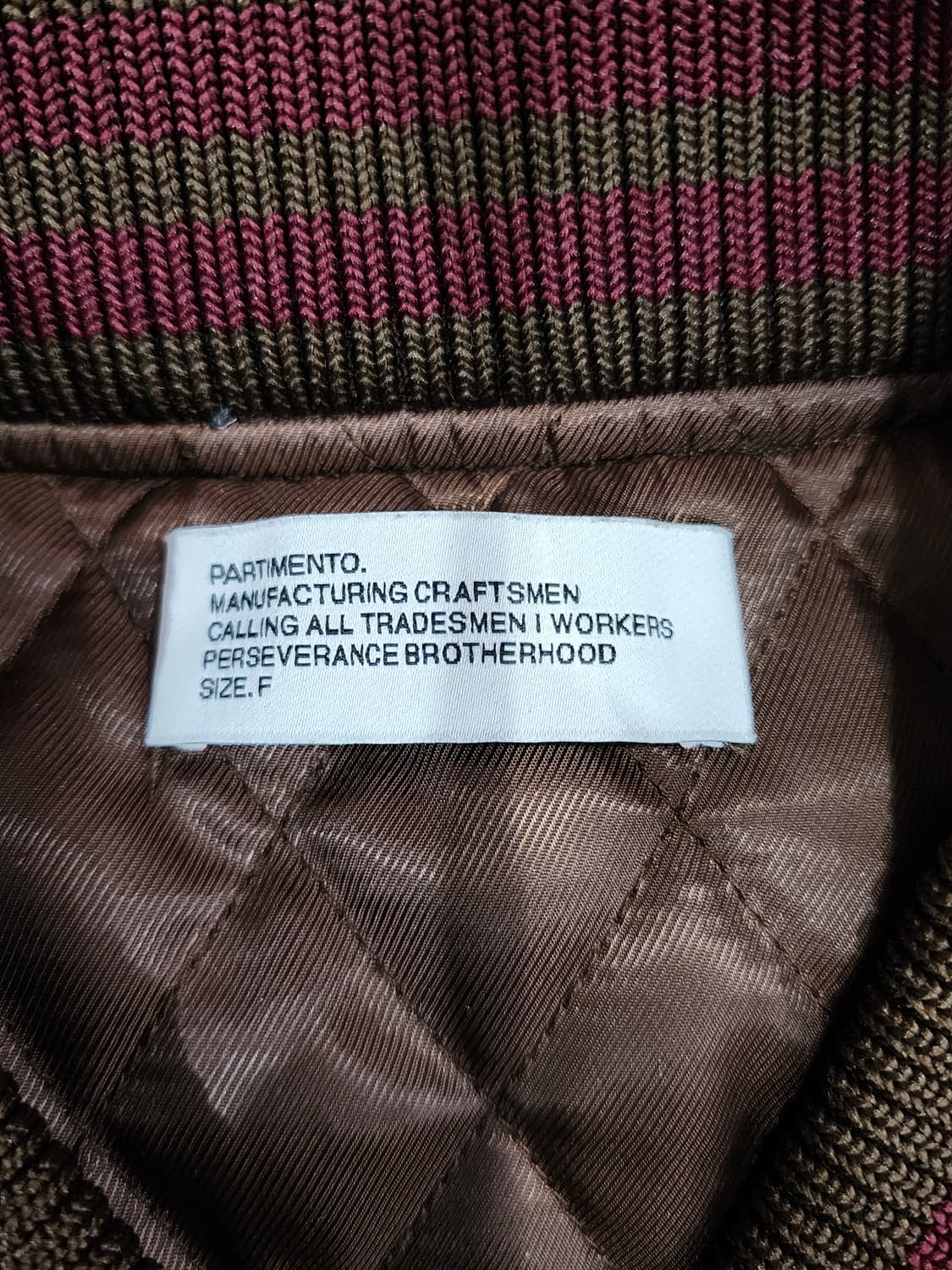 파르디멘토 플리스 뽀글이 스타디움 자켓 F 상품이미지5