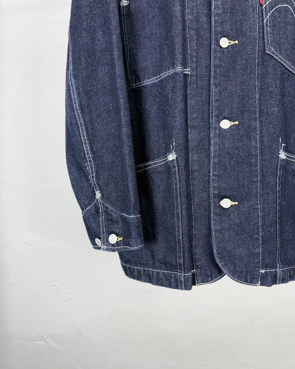 리바이스 레드 엔지니어 블랭크 커버올 데님 자켓 상품이미지4