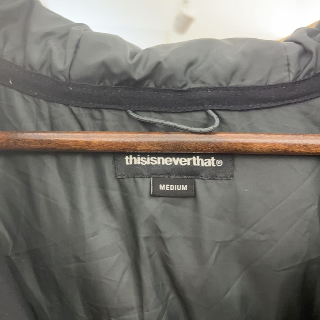 디스이즈네버댓 오버핏 다운 롱 패딩 M C06857 상품이미지5