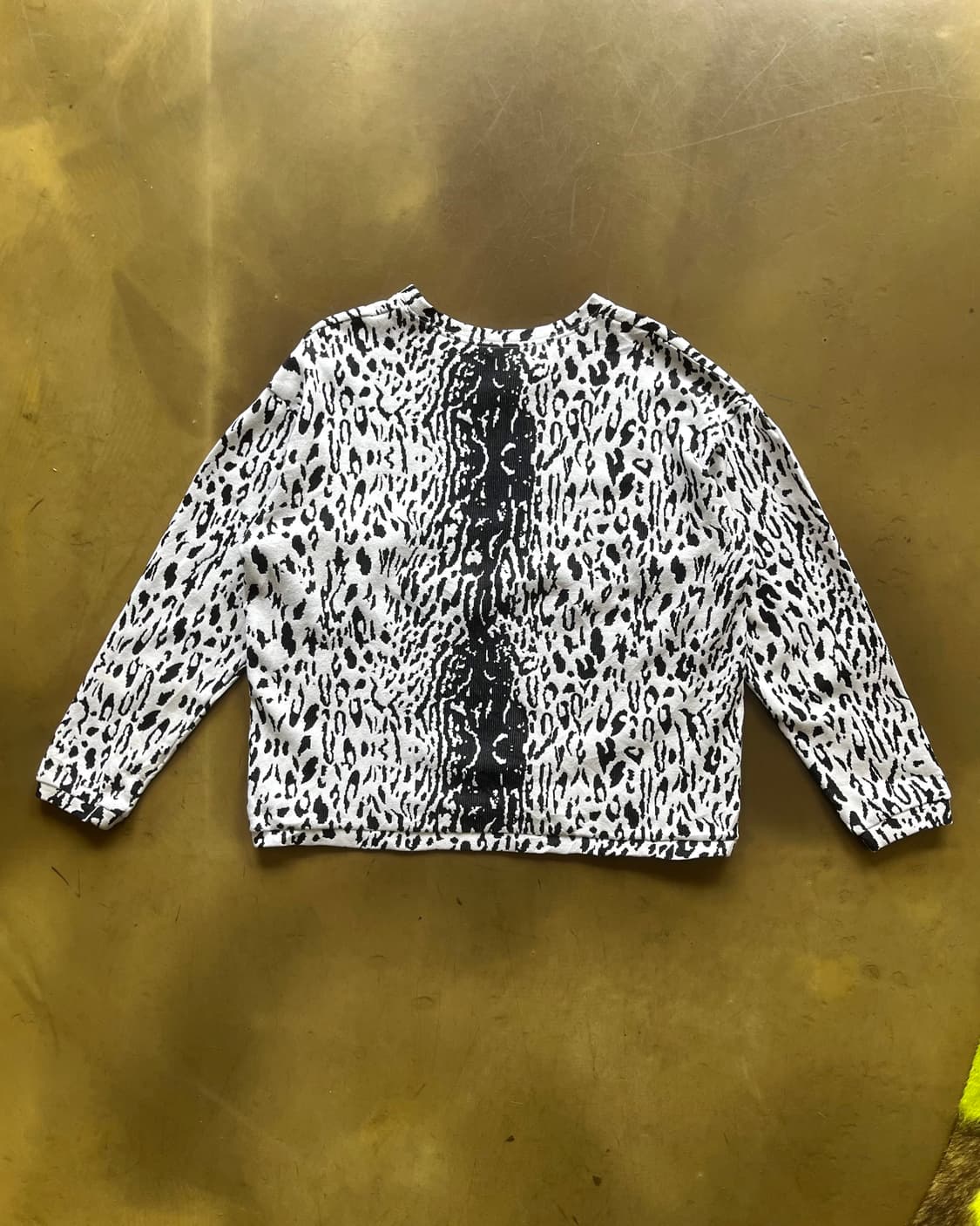 Jpn Vintage psychedelic Animal Knit 상품이미지8