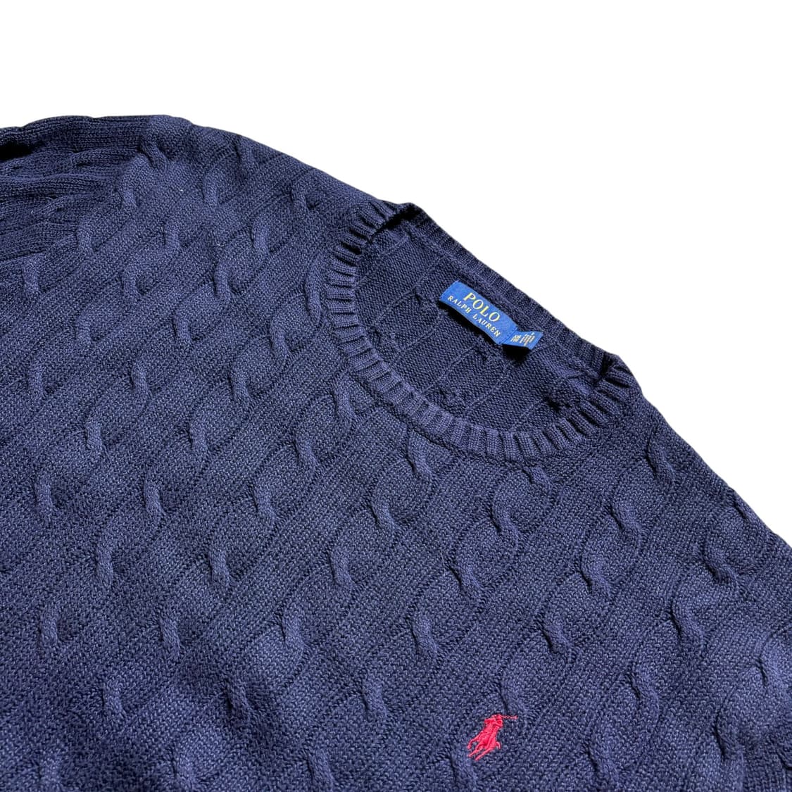 폴로 꽈배기 니트 상품이미지2