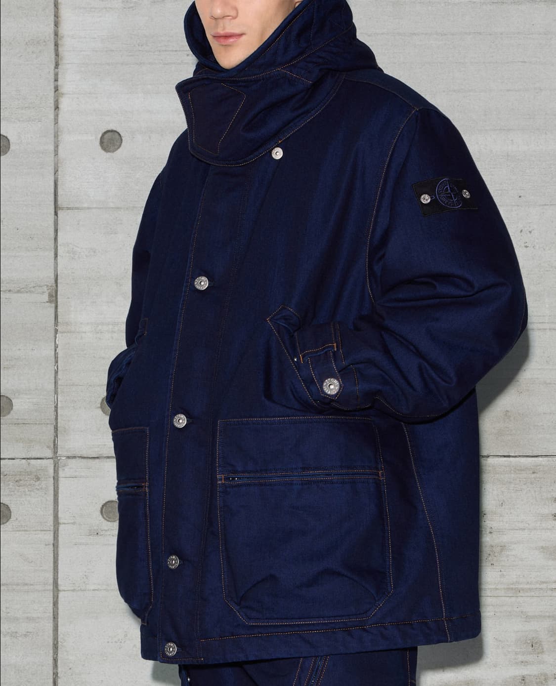 스톤아일랜드 데님 리서치 폴리프로필렌 패딩 L(105) 새상품 상품이미지10