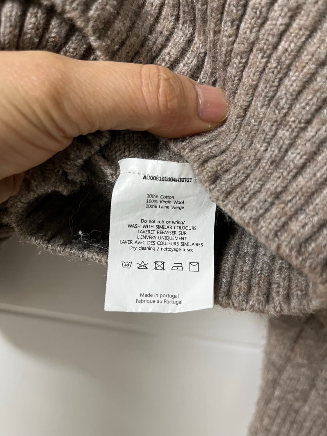 메종키츠네 케이블 니트 스웨터 상품이미지8