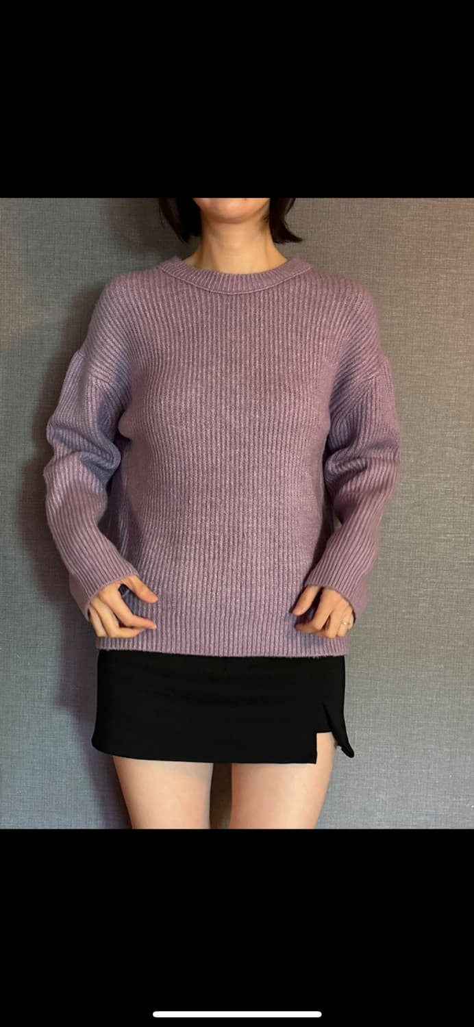 Tate 연보라 니트  상품이미지3