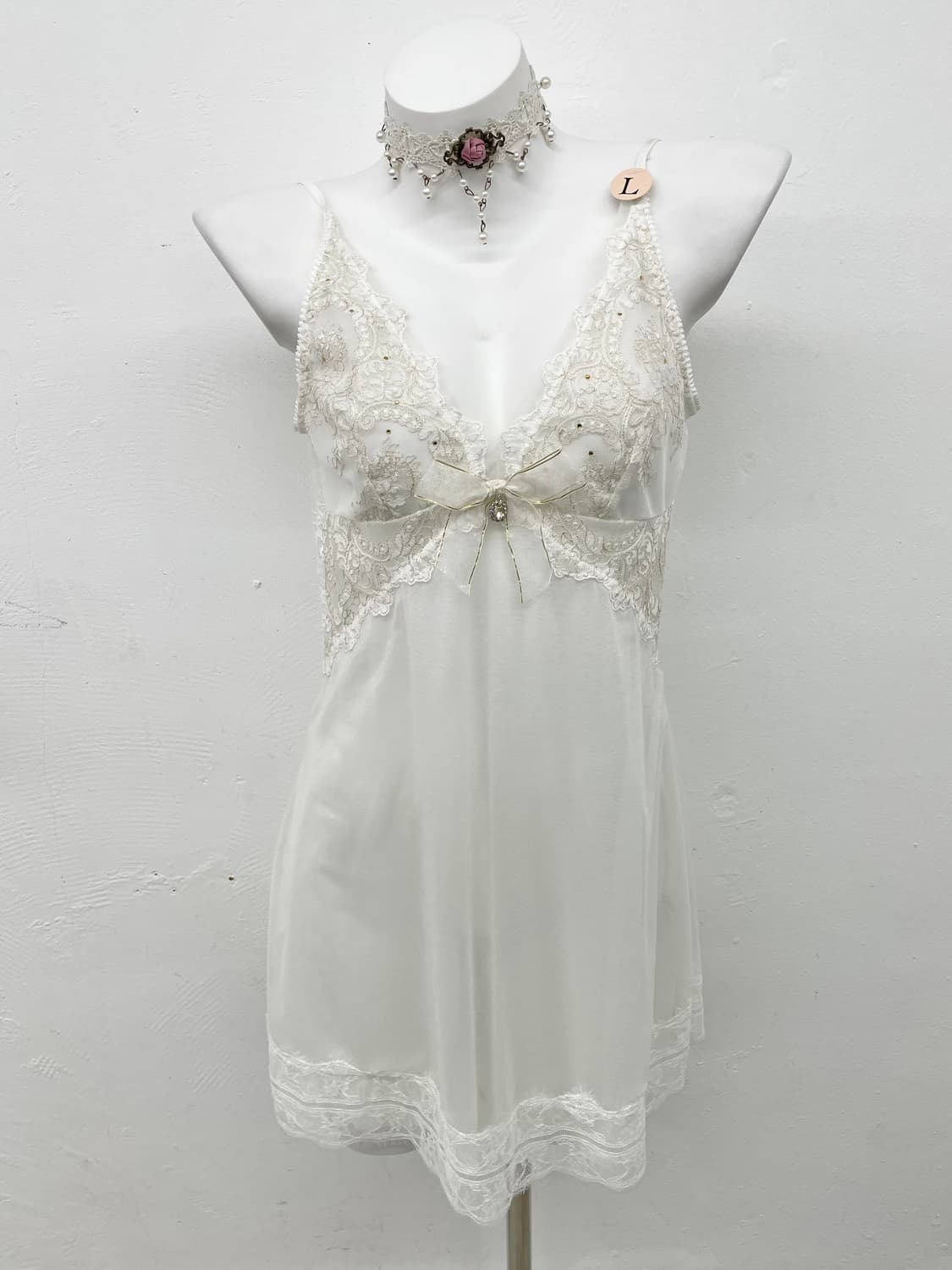 에블린 퓨어 레이스 슬립 상품이미지1