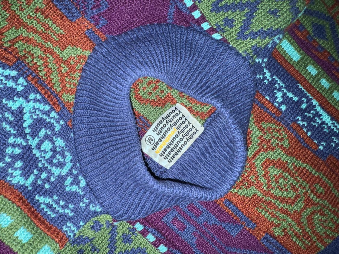 [유쓰배쓰] 울 버티컬 니트 M 상품이미지3