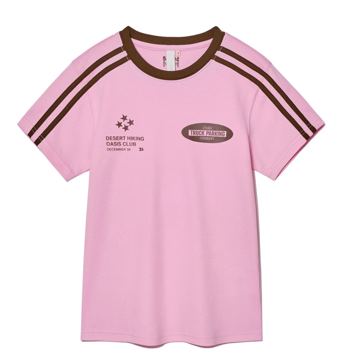 Kijun Oasis Football T-shirt Pink 상품이미지1