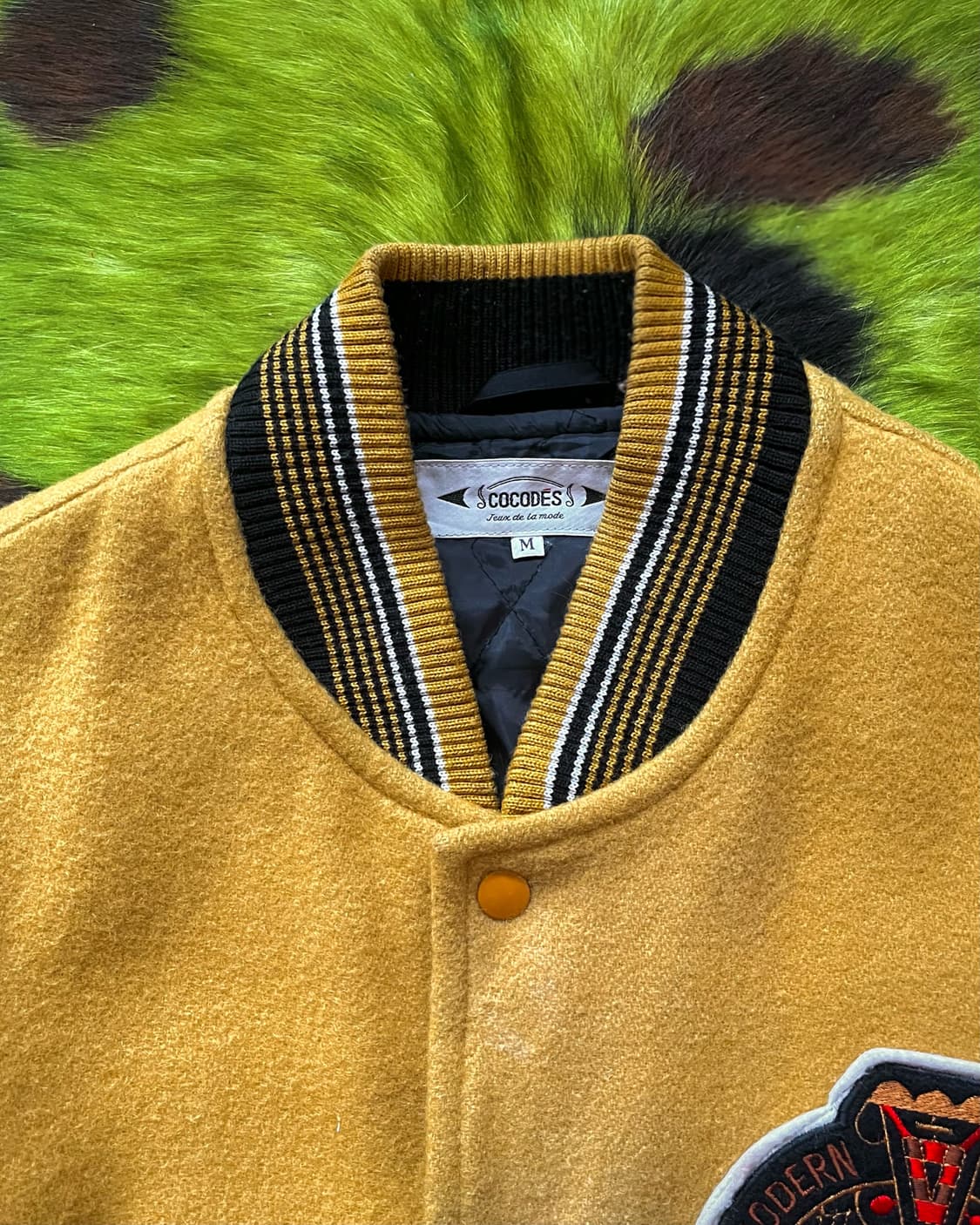 1980-90s Cocodes Japan Varsity Jacket 상품이미지5