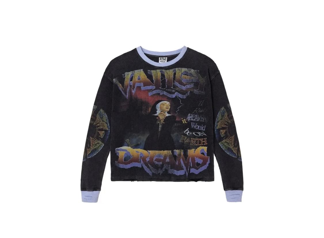 Vale WRATH OF FAITH THERMAL 빈티지 니트 긴팔티 상품이미지6