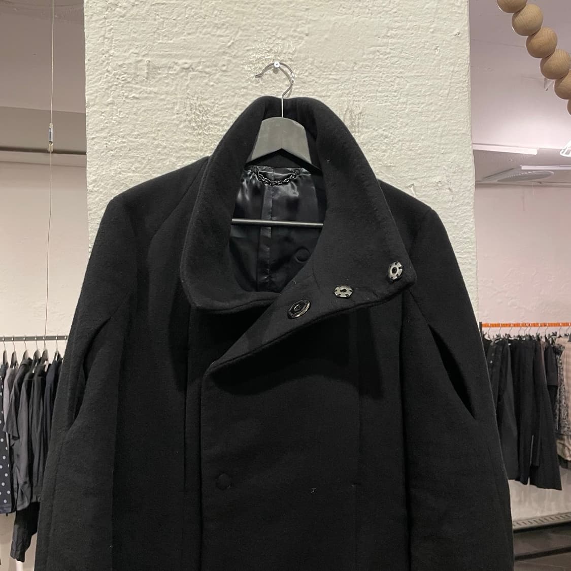 더 비리디안 비대칭 코트 상품이미지2