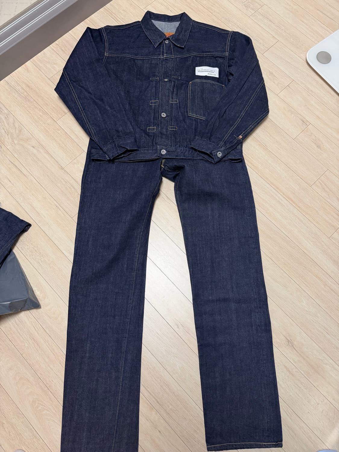 Tcb jeans late 40s 원워시 데님 새제품 32인치 상품이미지1