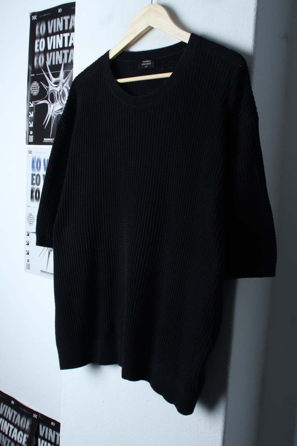 (2XL-3XL) 무신사 스탠다드 반팔 티셔츠 빅사이즈 니트-H31164 상품이미지1