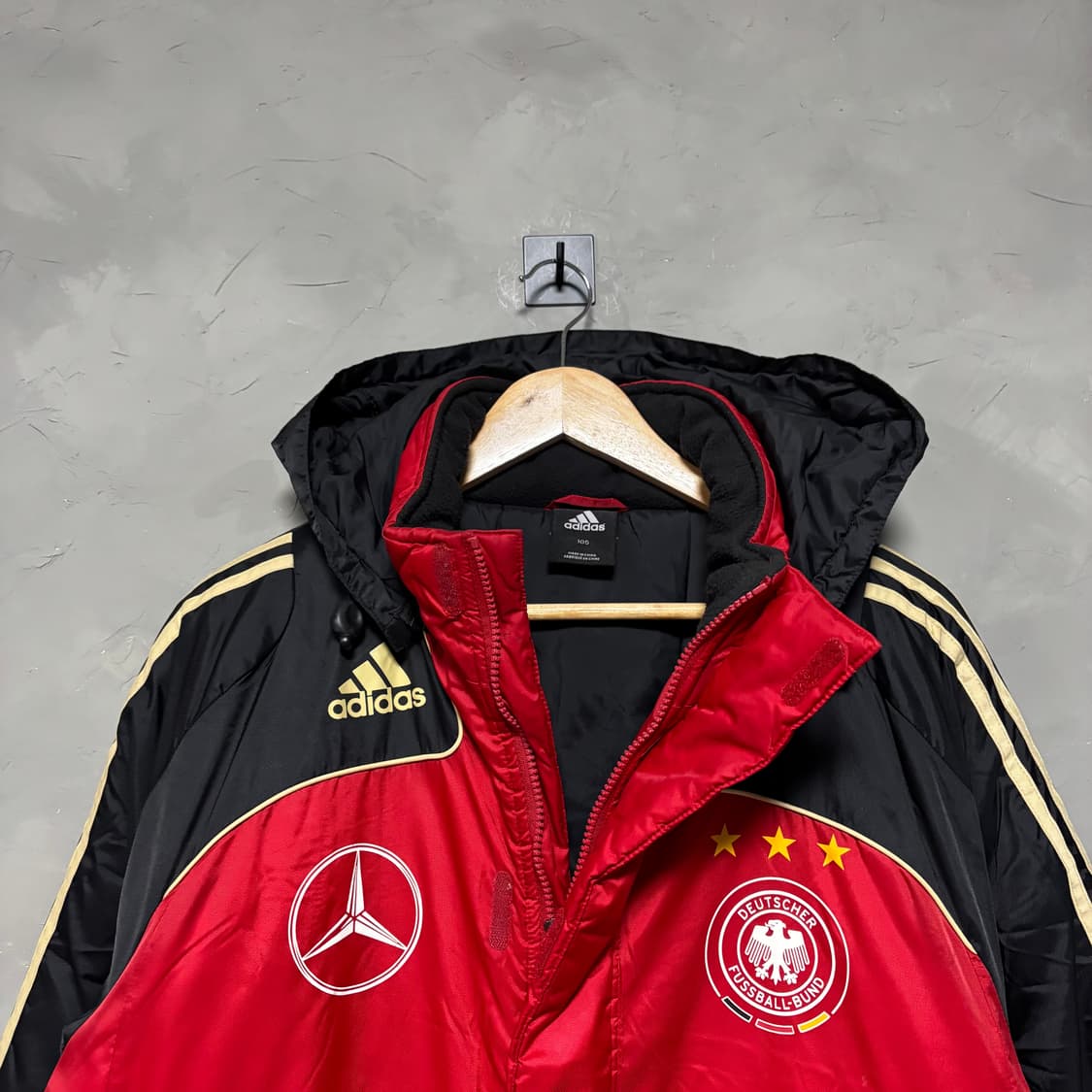 아디다스 독일 벤츠 패딩 파카 상품이미지2