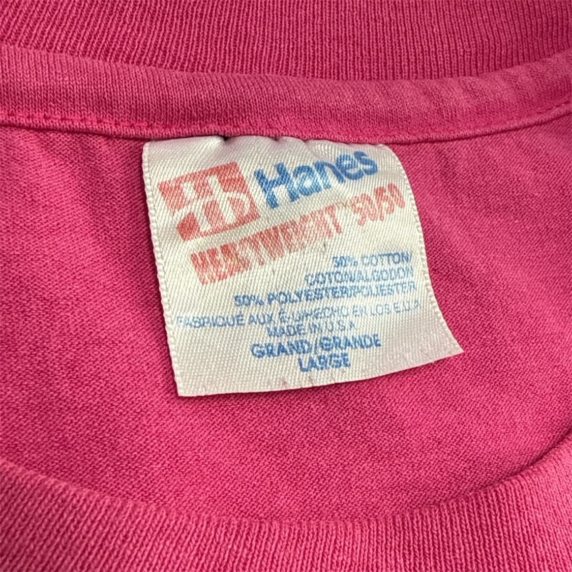 80-90s 헤인즈 미시시피 그래픽 티셔츠 상품이미지4