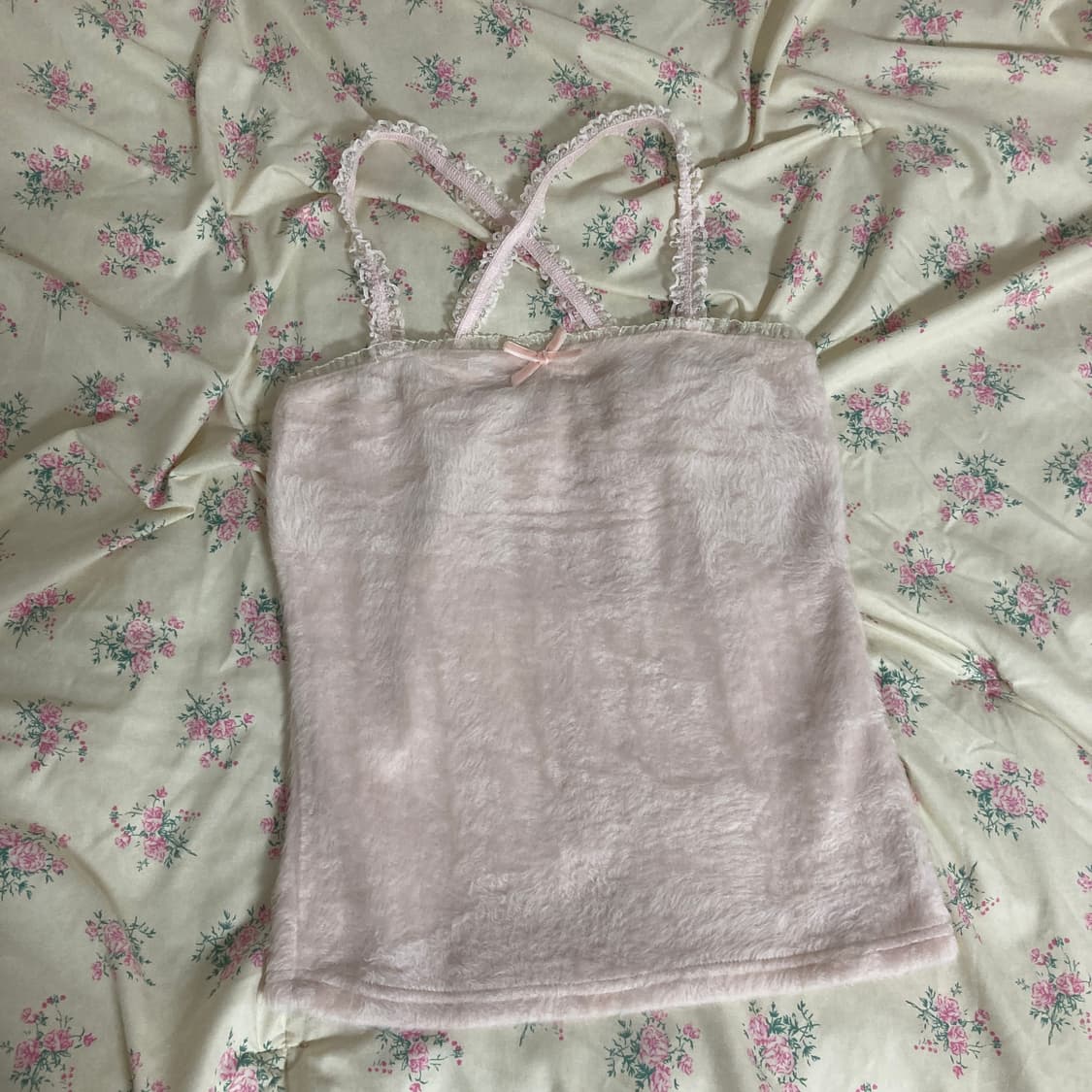 리즈리사 리본 레이스 퍼 슬리브+호피 가디건 코디세트 히메갸루 핀터레스트 상품이미지4