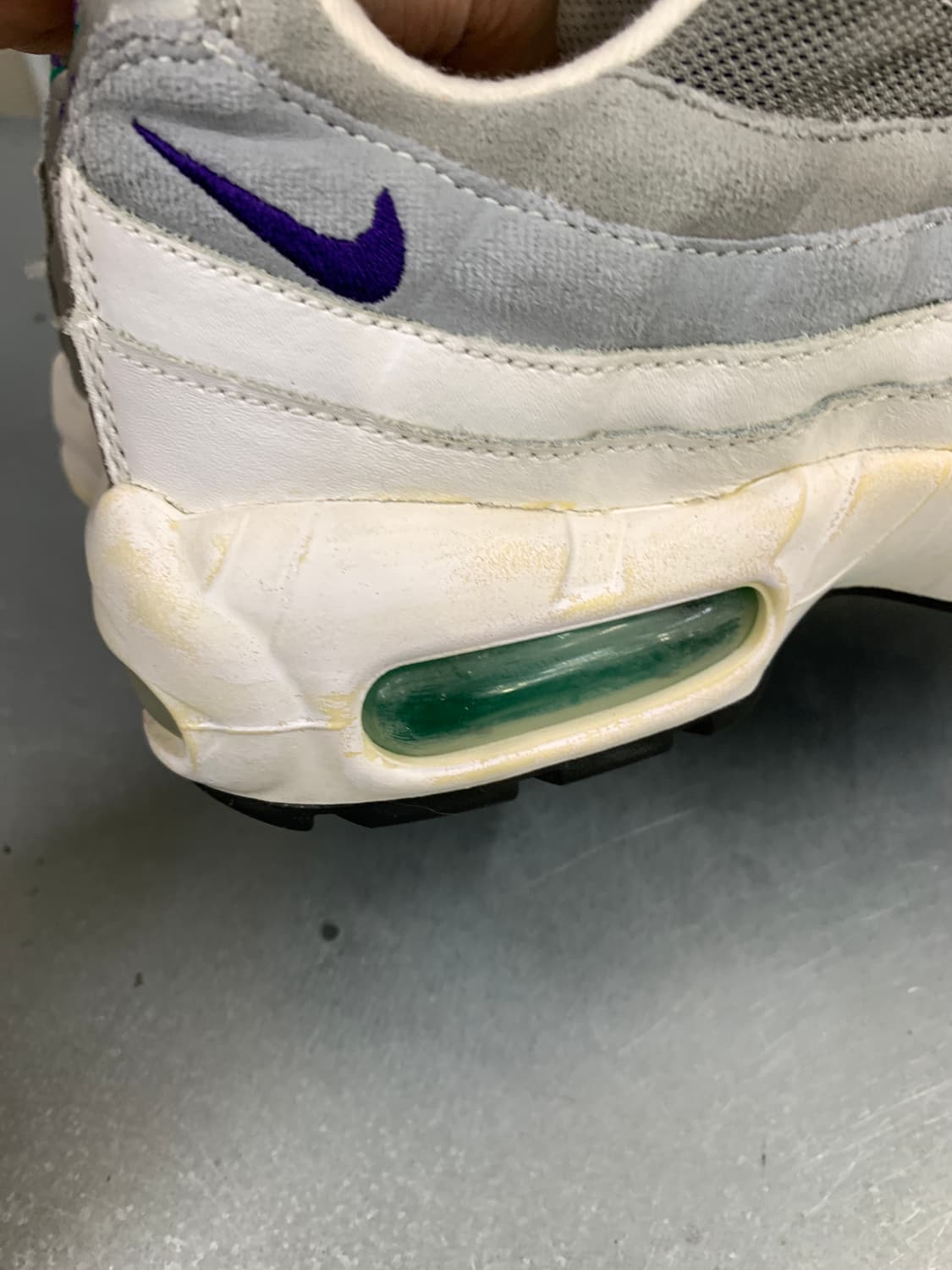 나이키 에어맥스 95 OG 그레이프 235 상품이미지5