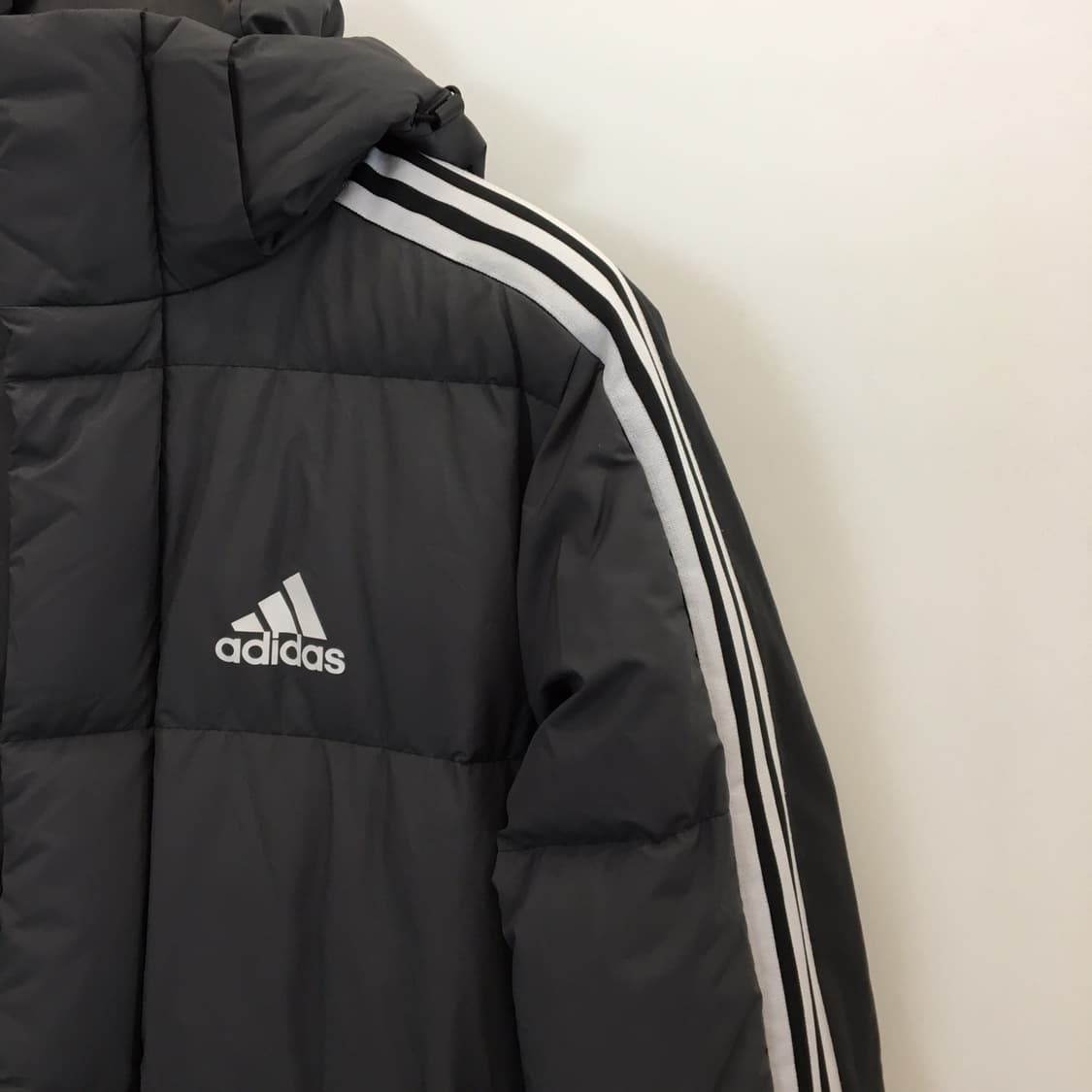 아디다스 3S 덕다운 롱패딩 S  상품이미지2