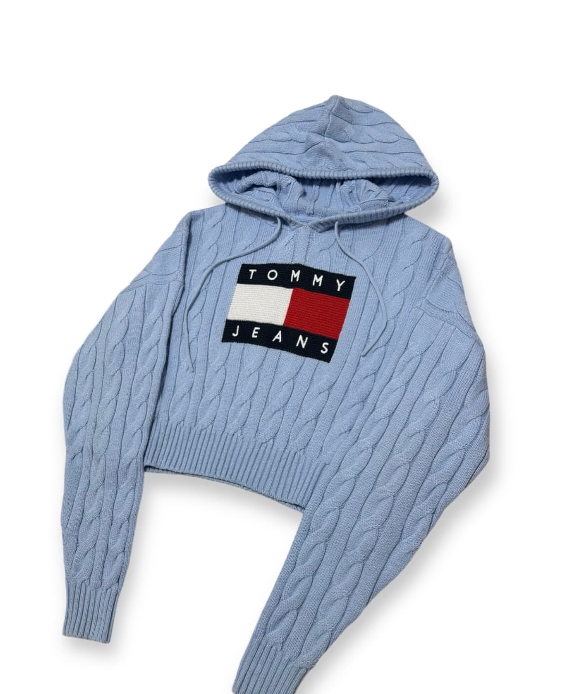 타미힐피거 케이블 후드 니트 상품이미지3