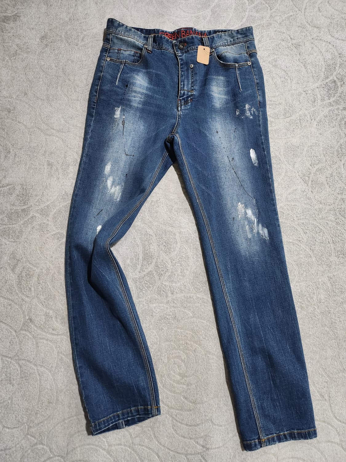 *그린바나나 빈티지 워싱 데님 팬츠 -34 상품이미지1