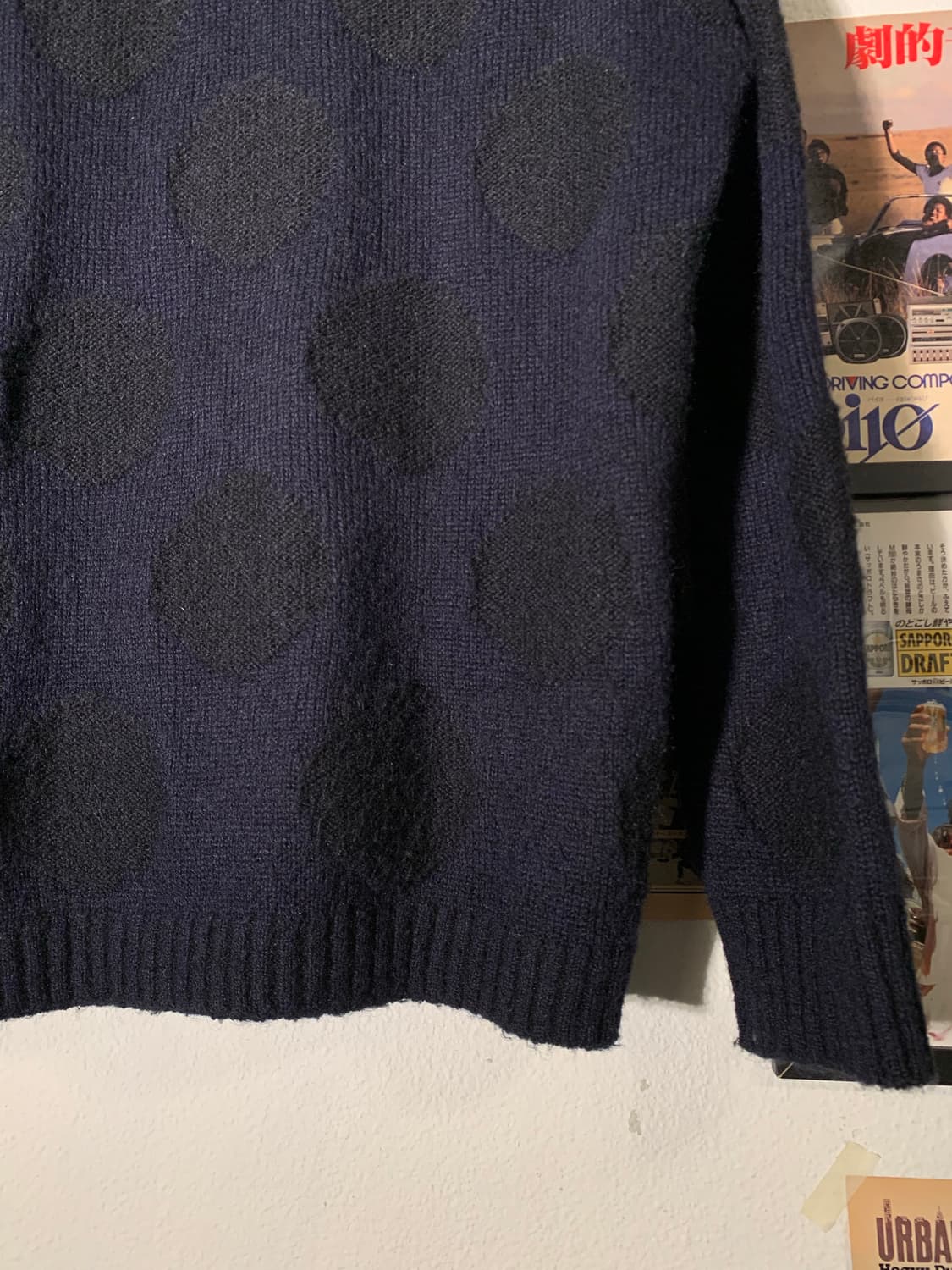 블루블루 도트 니트 상품이미지4