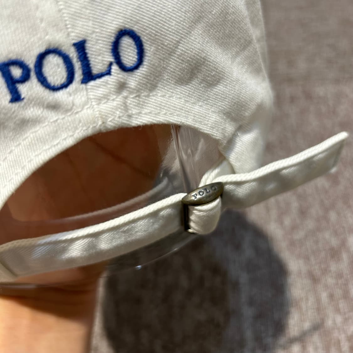 폴로 랄프로렌 화이트 볼캡 모자 상품이미지6